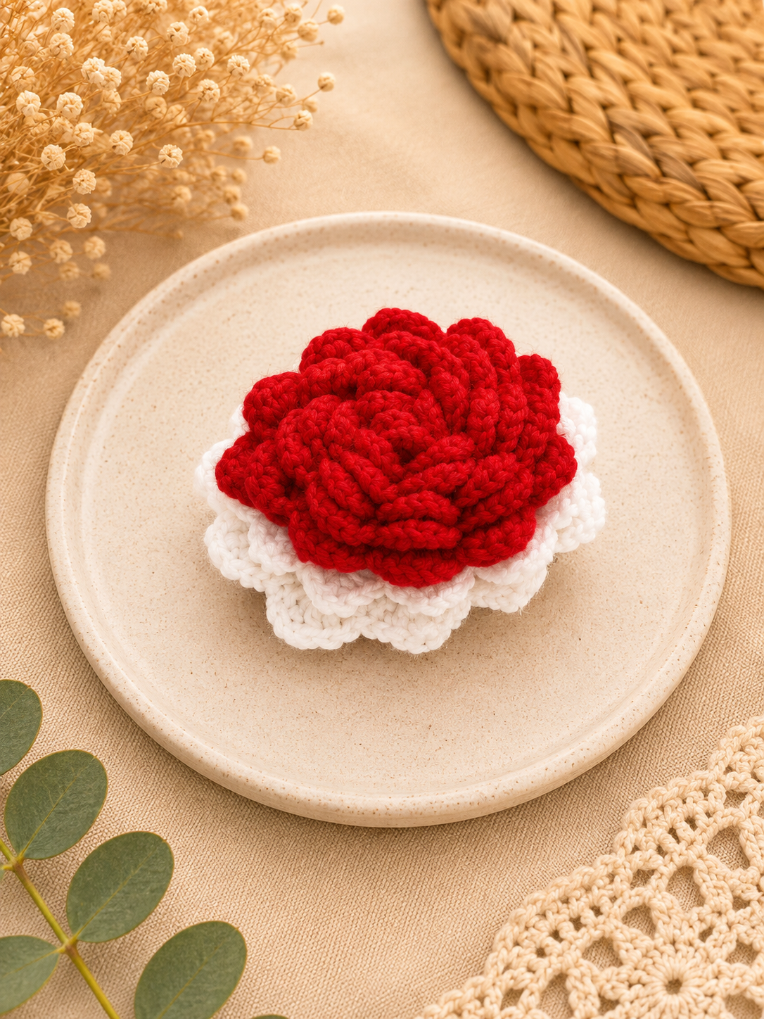 Crochet Hair Clips