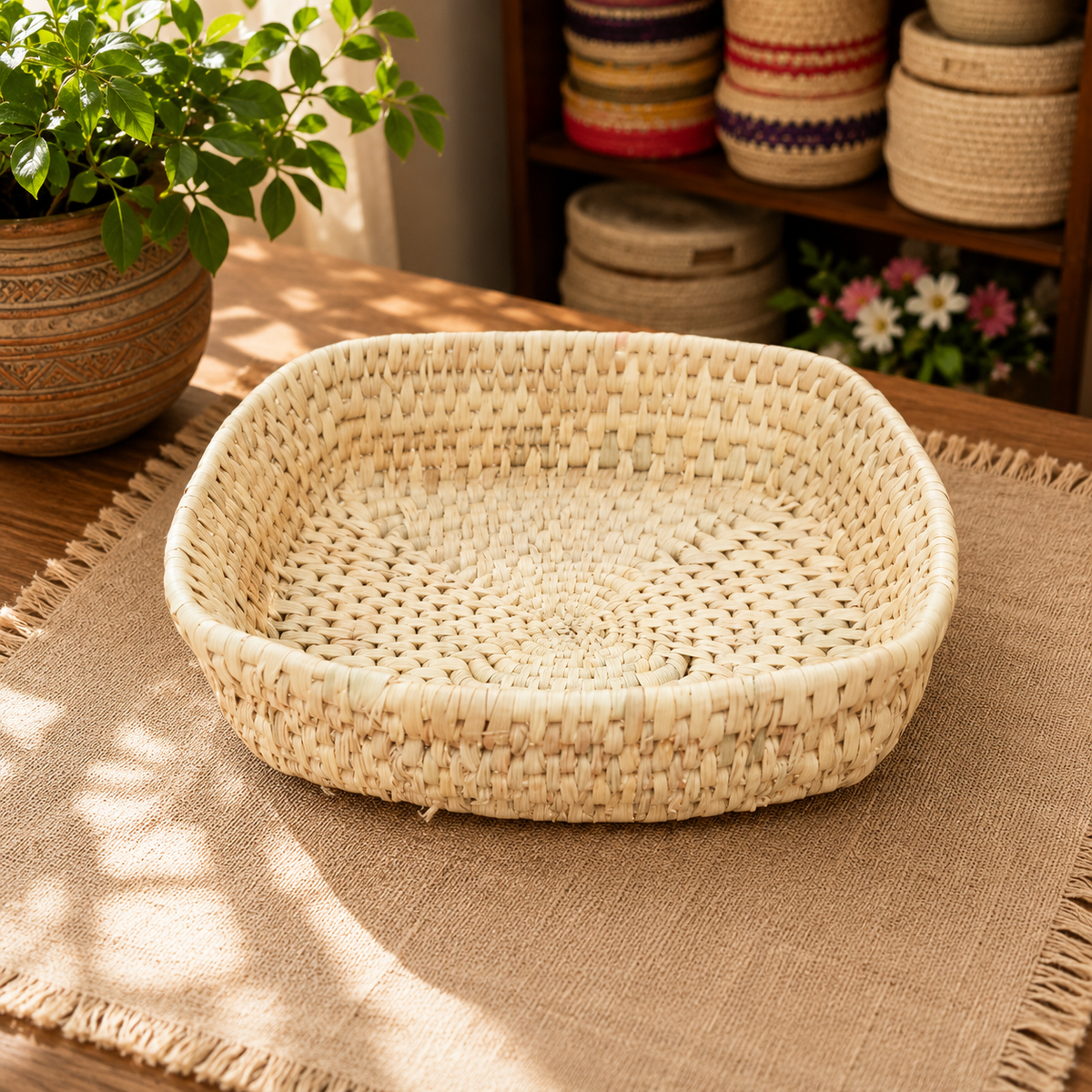Oval Shaped Tray