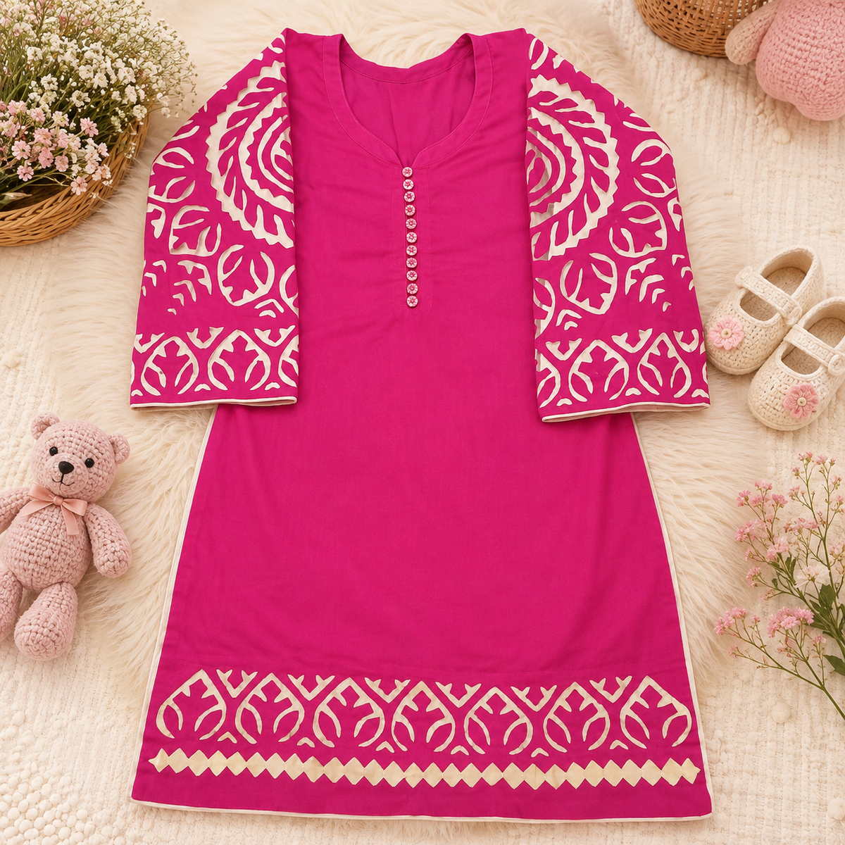 Crochet Baby frocks