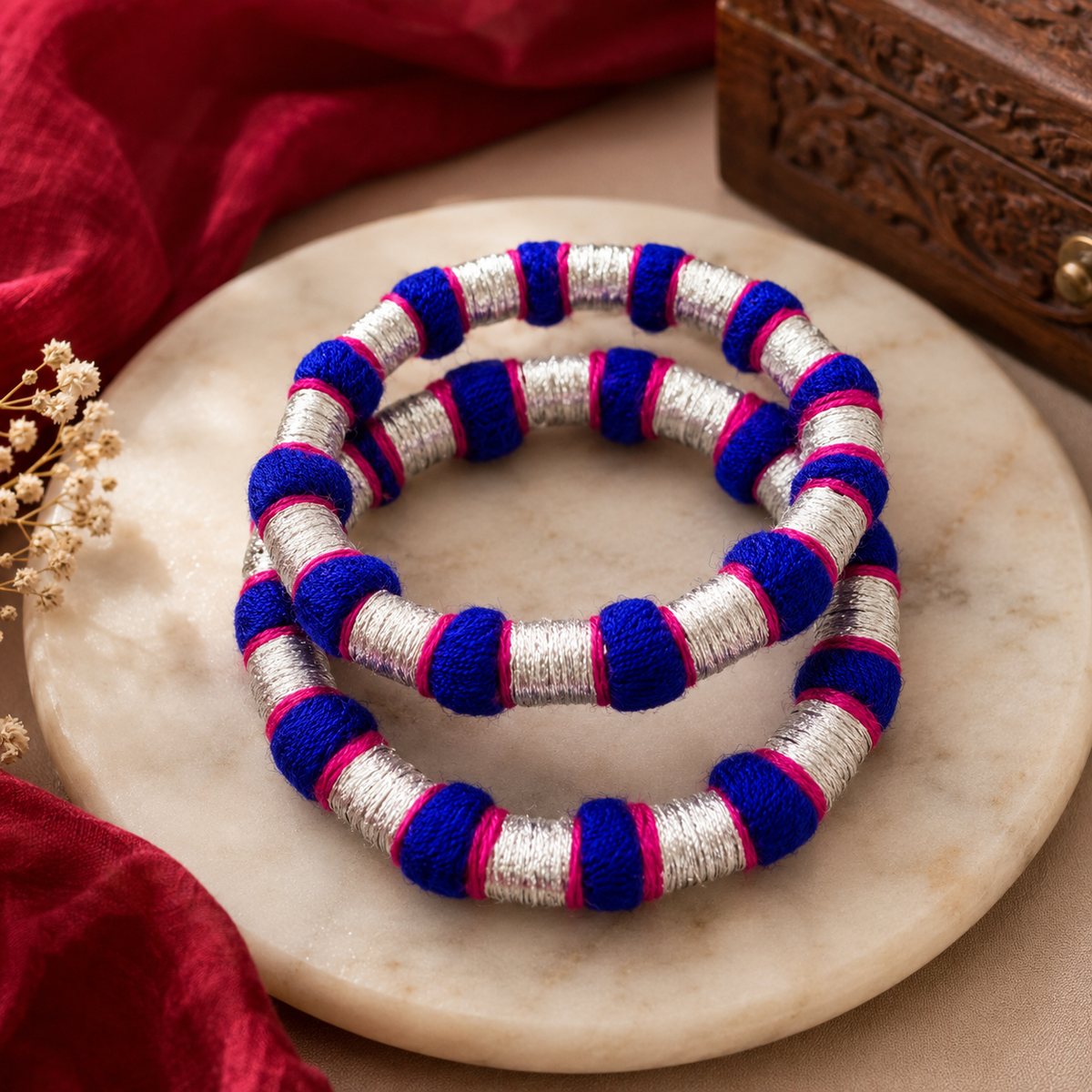 Embroidered Bangles