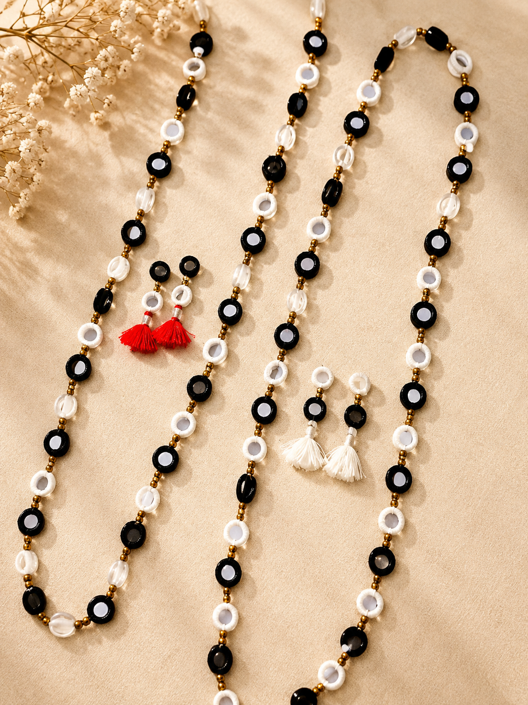 Embroidered Necklaces