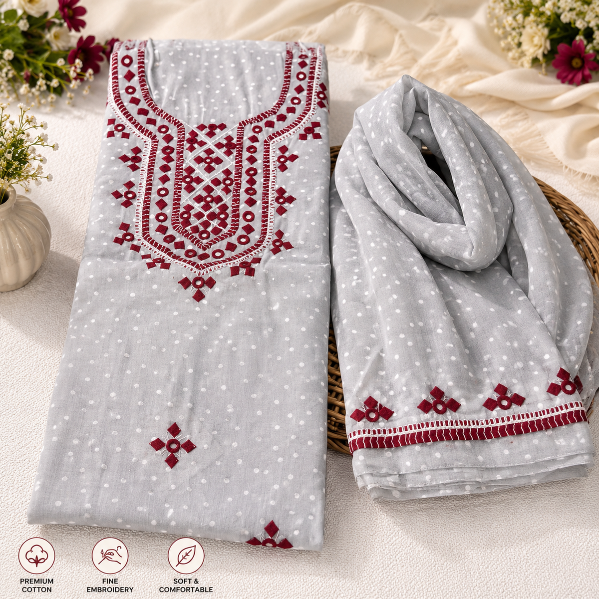 Embroidered Dresses