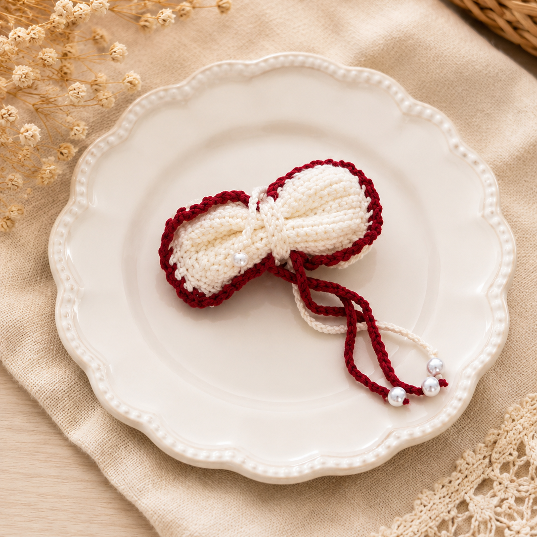 Crochet Hair Clips