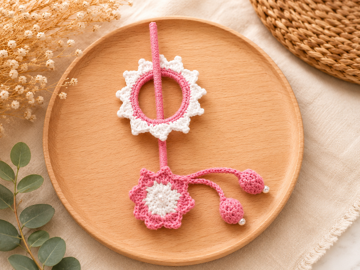 Crochet Hair Clips
