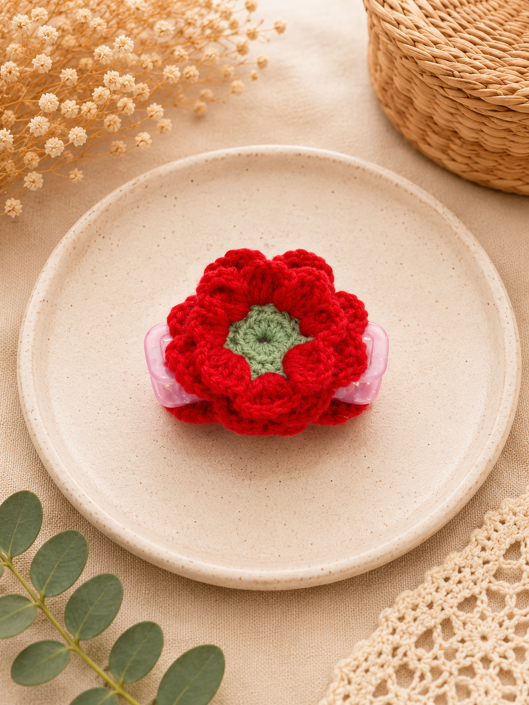 Crochet Hair Clips