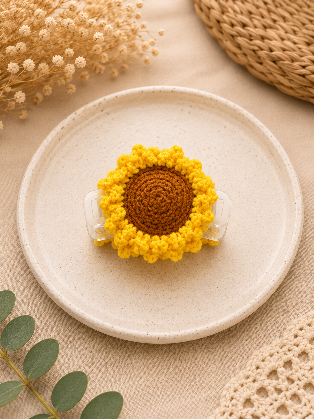 Crochet Hair Clips