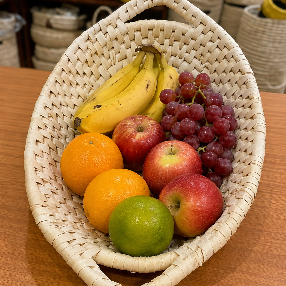 Fruit Basket Set (Oval Shaped)