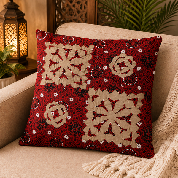 Applique Cushion Covers