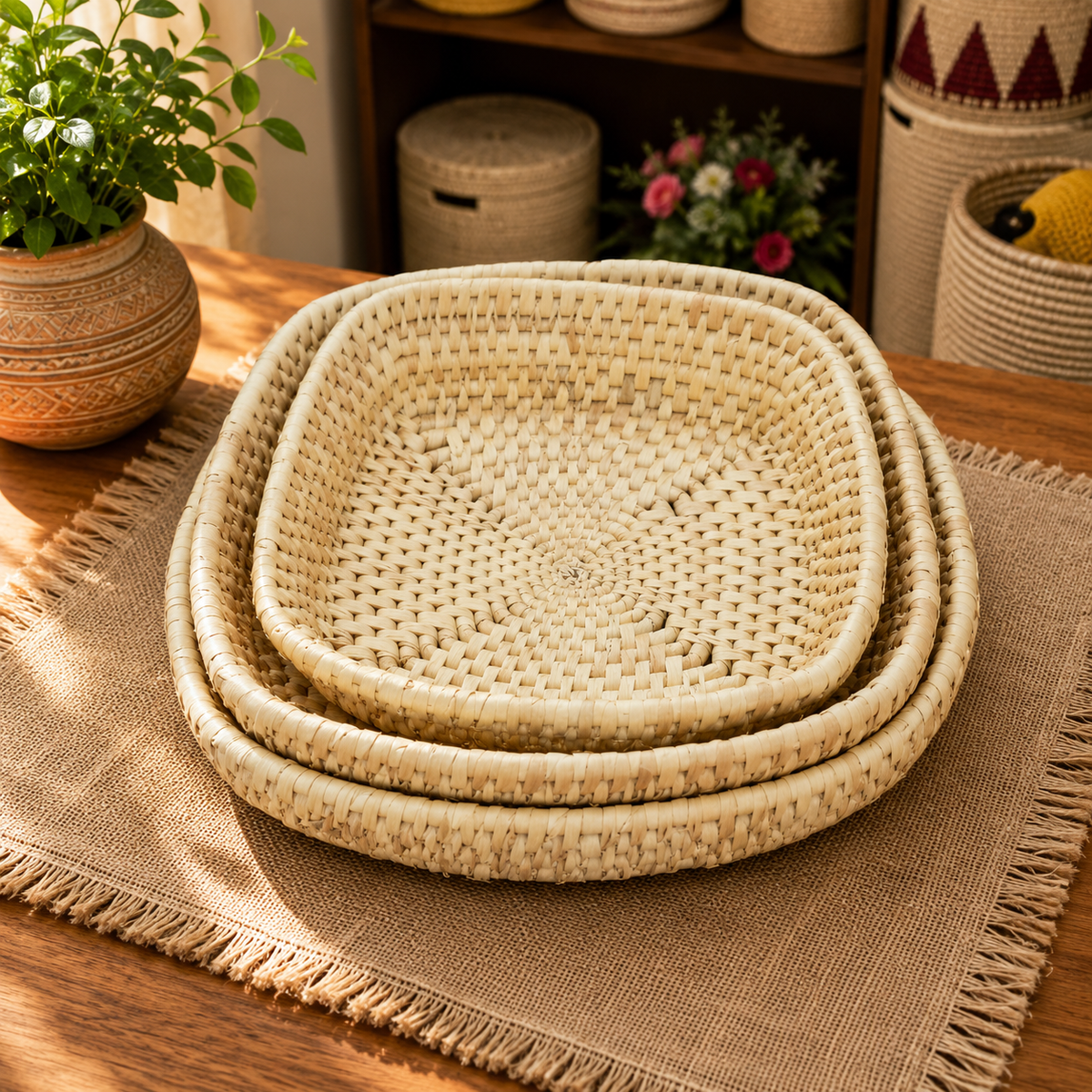 Oval Shaped Tray