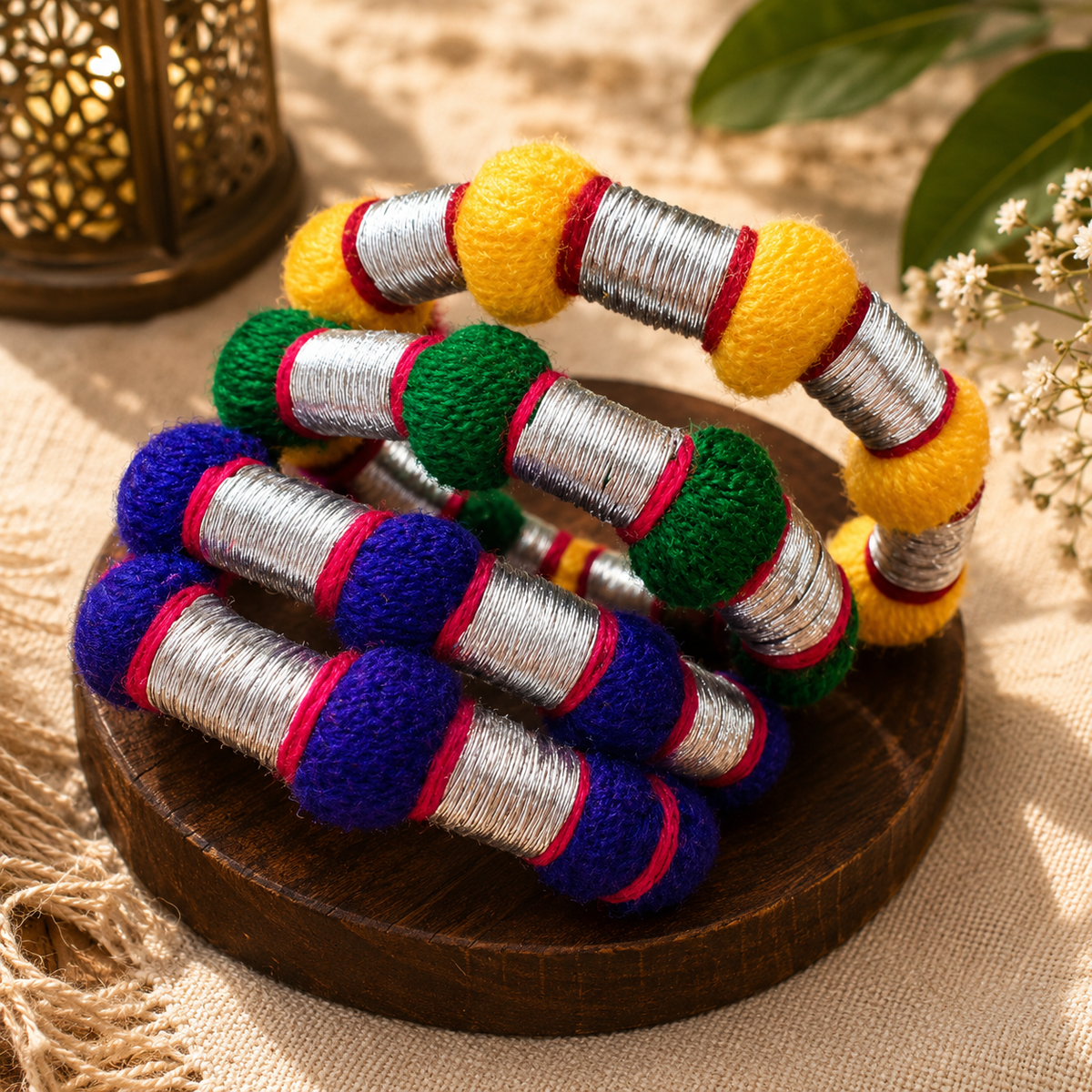 Embroidered Bangles