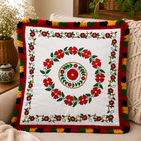 Embroidered Cushion Covers