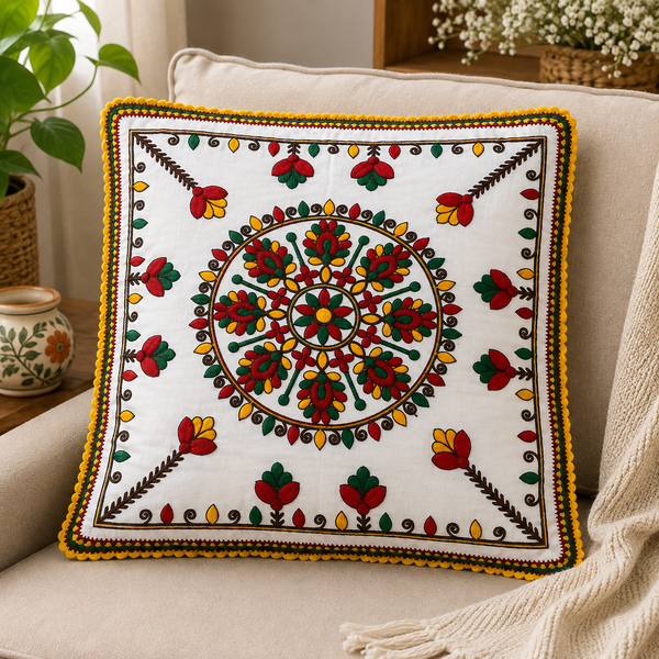 Embroidered Cushion Covers